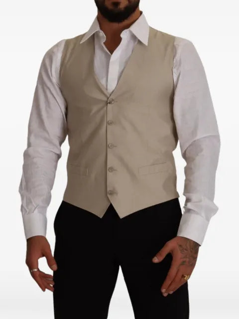 Dolce & Gabbana v-neck waistcoat