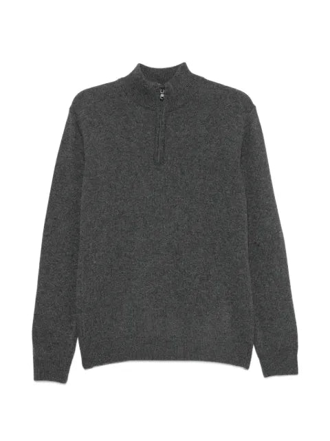 SERGIO MORETTI FIRENZE quarter-zip sweater