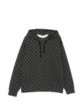 Emporio Armani monogram-print hoodie