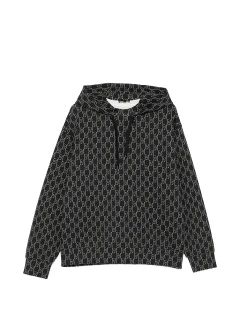 Emporio Armani monogram-print hoodie