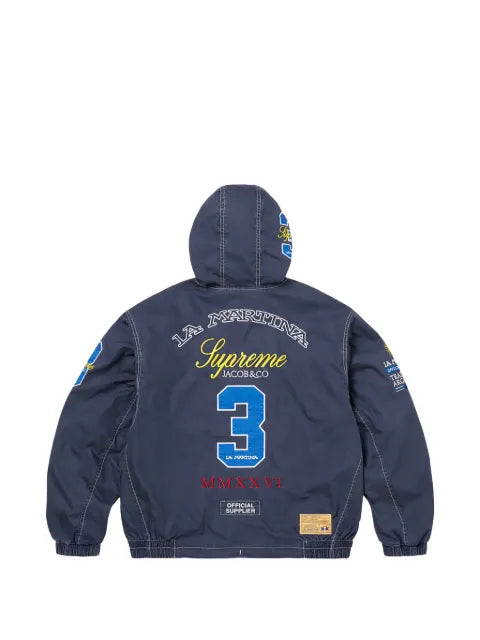 Supreme x La Martina x Jacob & Co logo-embroidered jacket
