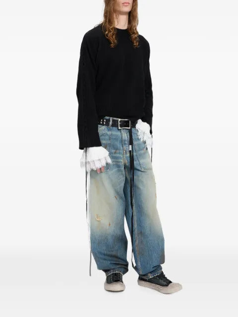 Ann Demeulemeester crew-neck sweater