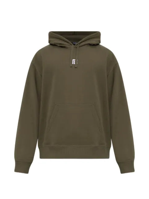 Balmain logo-detail drawstring hoodie