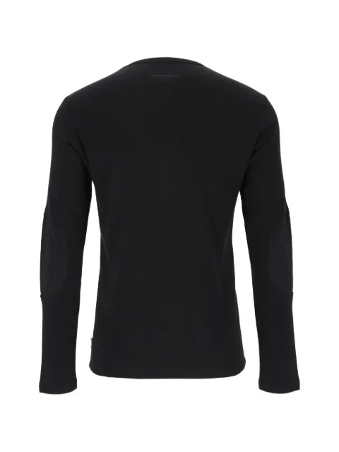 MM6 Maison Margiela elbow-patch ribbed sweater