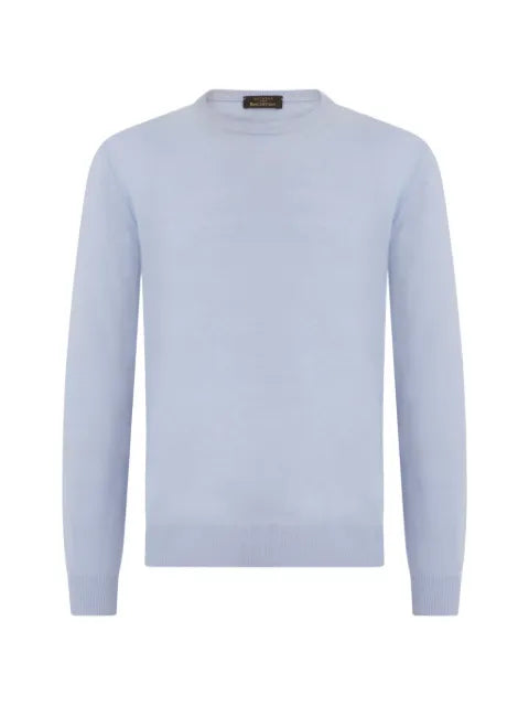 slowear crew-neck knitted sweater