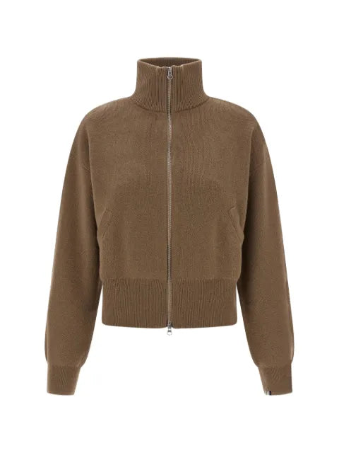 extreme cashmere Xtra Cute jacquard-knit cardigan