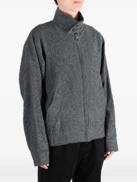 Kozaburo high-neck zip-up jacket