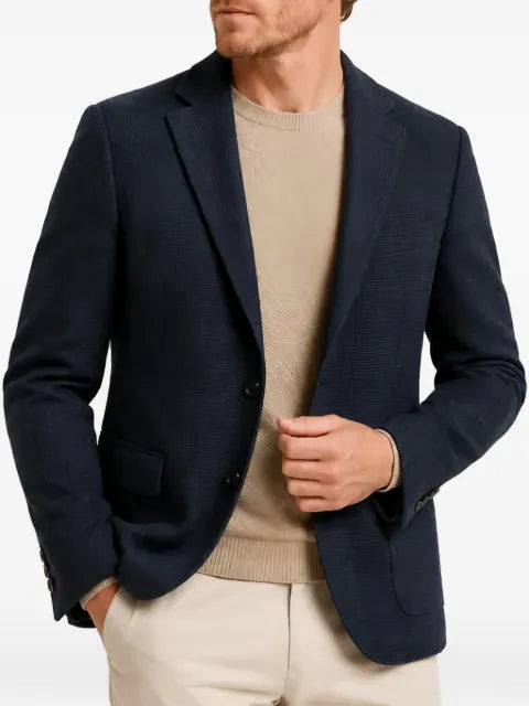 Circolo 1901 check-pattern single-breasted blazer