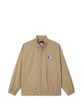 FINGERCROXX logo-patch zip-up jacket