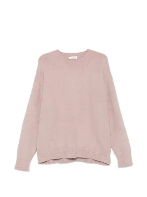 Roberto Collina brushed crew-neck sweater