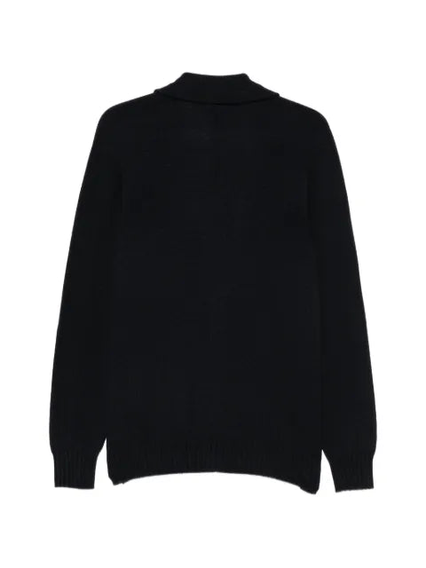 AROVESCIO button-fastening notched-lapels cardigan