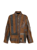 By Walid patchwork embroidered jacket