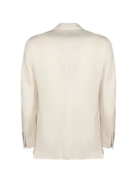 Eleventy double-breasted peak-lapel blazer