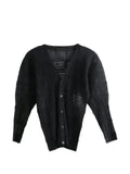 Homme Plissé Issey Miyake pleated semi-sheer shirt