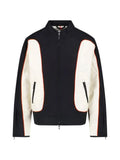 Diesel colour-block panelled jacket