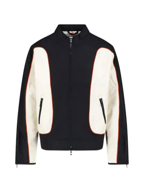 Diesel colour-block panelled jacket