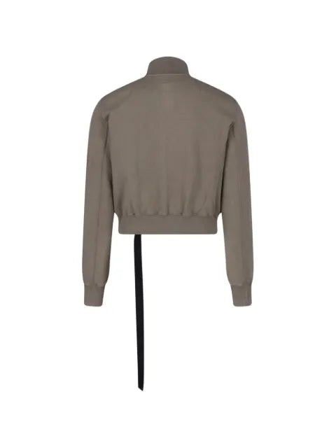 Rick Owens DRKSHDW zip-up cropped bomber jacket