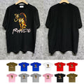 Rhude T-shirts Printed Trendy Pure Cotton