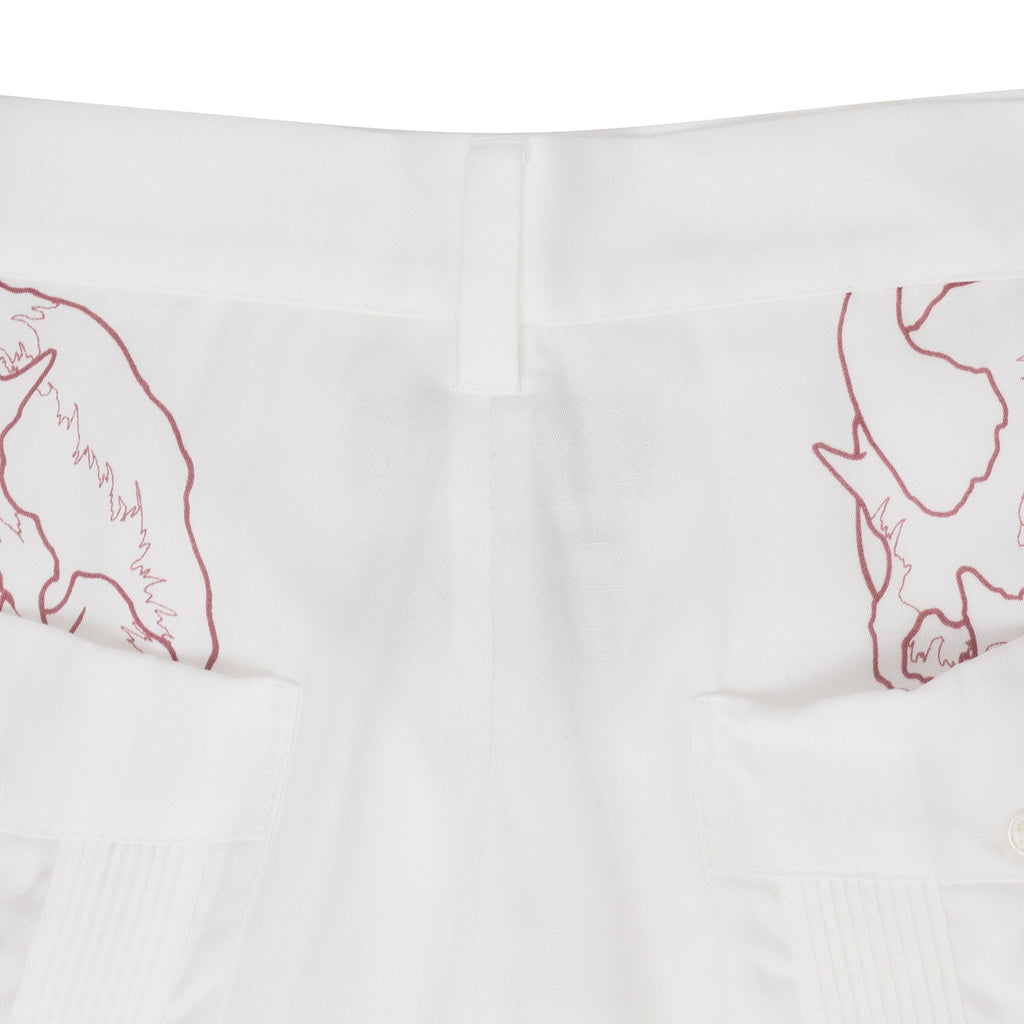 White 56 Tattoo Studio Cuba Shorts