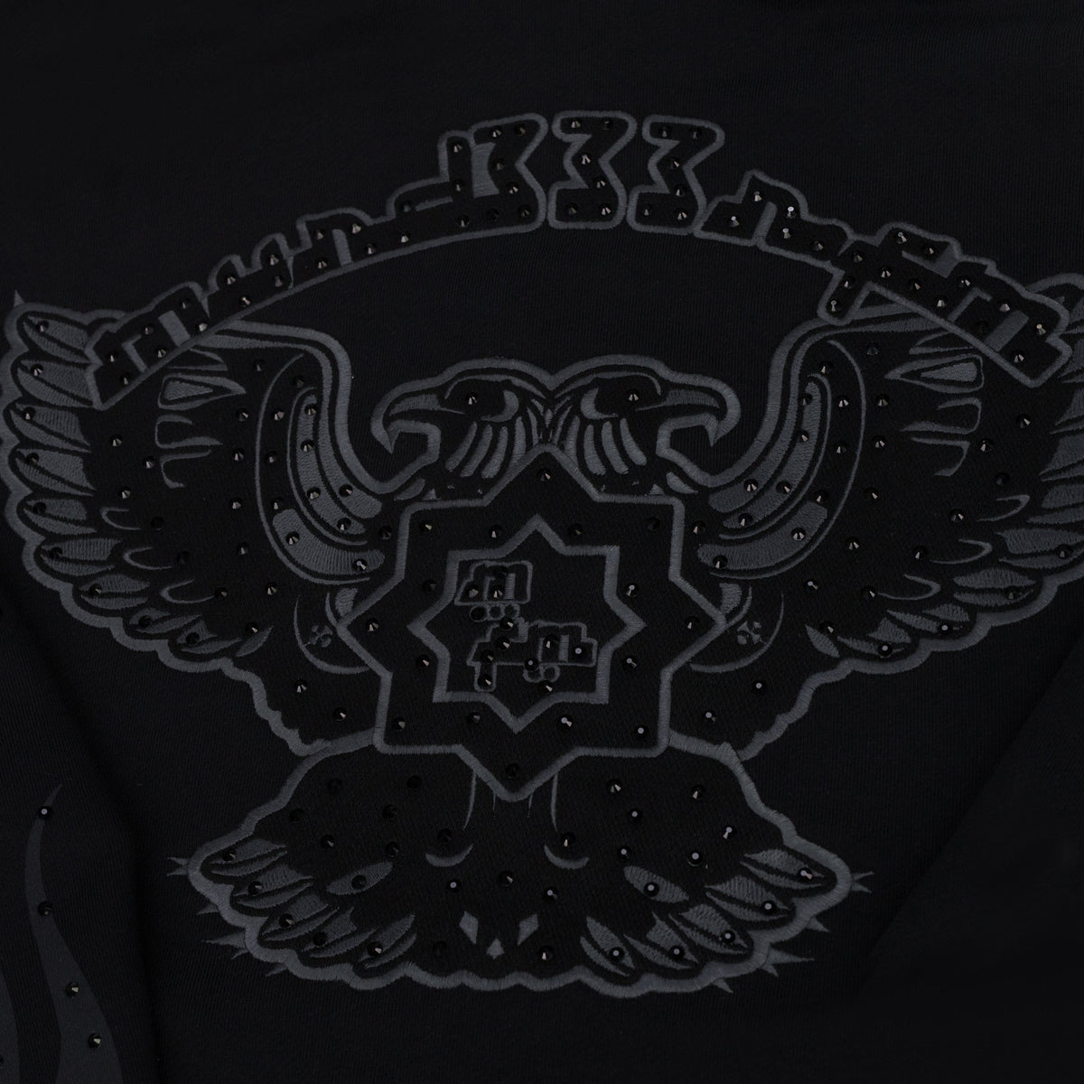 Black Chop333r Hoodie