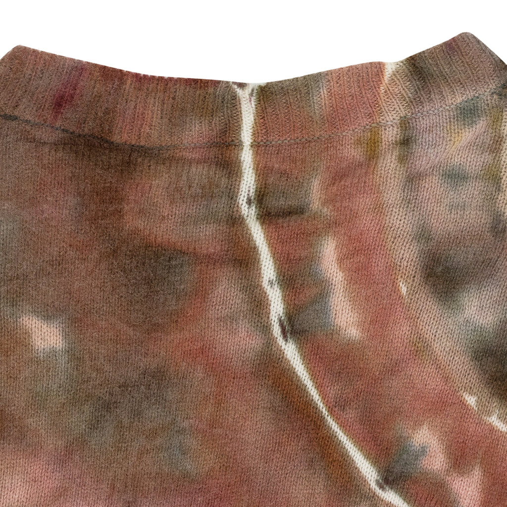 Clay Ma Tie Dye Cashmere Crewneck Sweatshirt