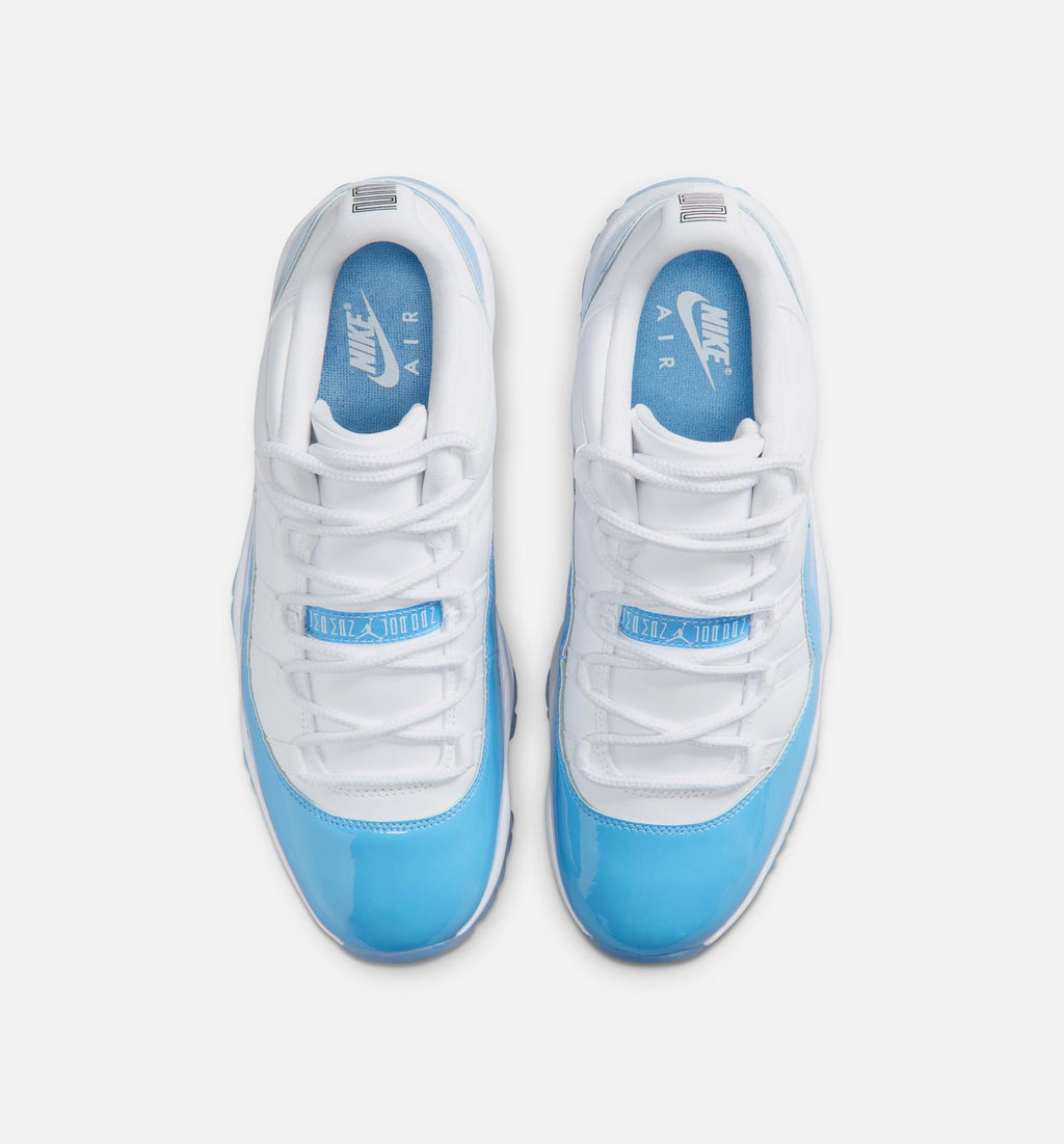 Air Jordan 11 Retro Low "University Blue" Men's Shoe – White/University Blue/Black