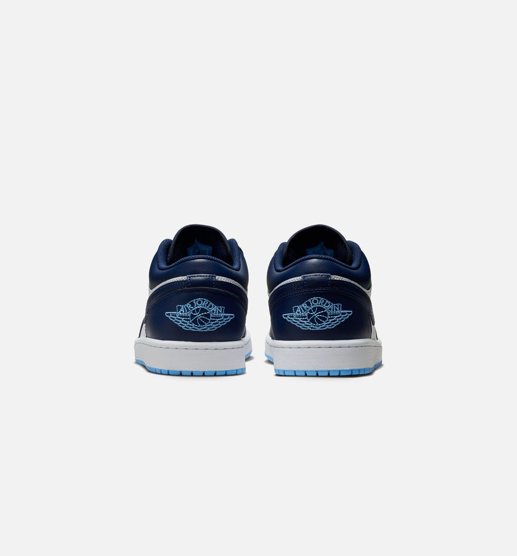 Air Jordan 1 Low Men's Lifestyle Shoe - Midnight Navy/University Blue/White