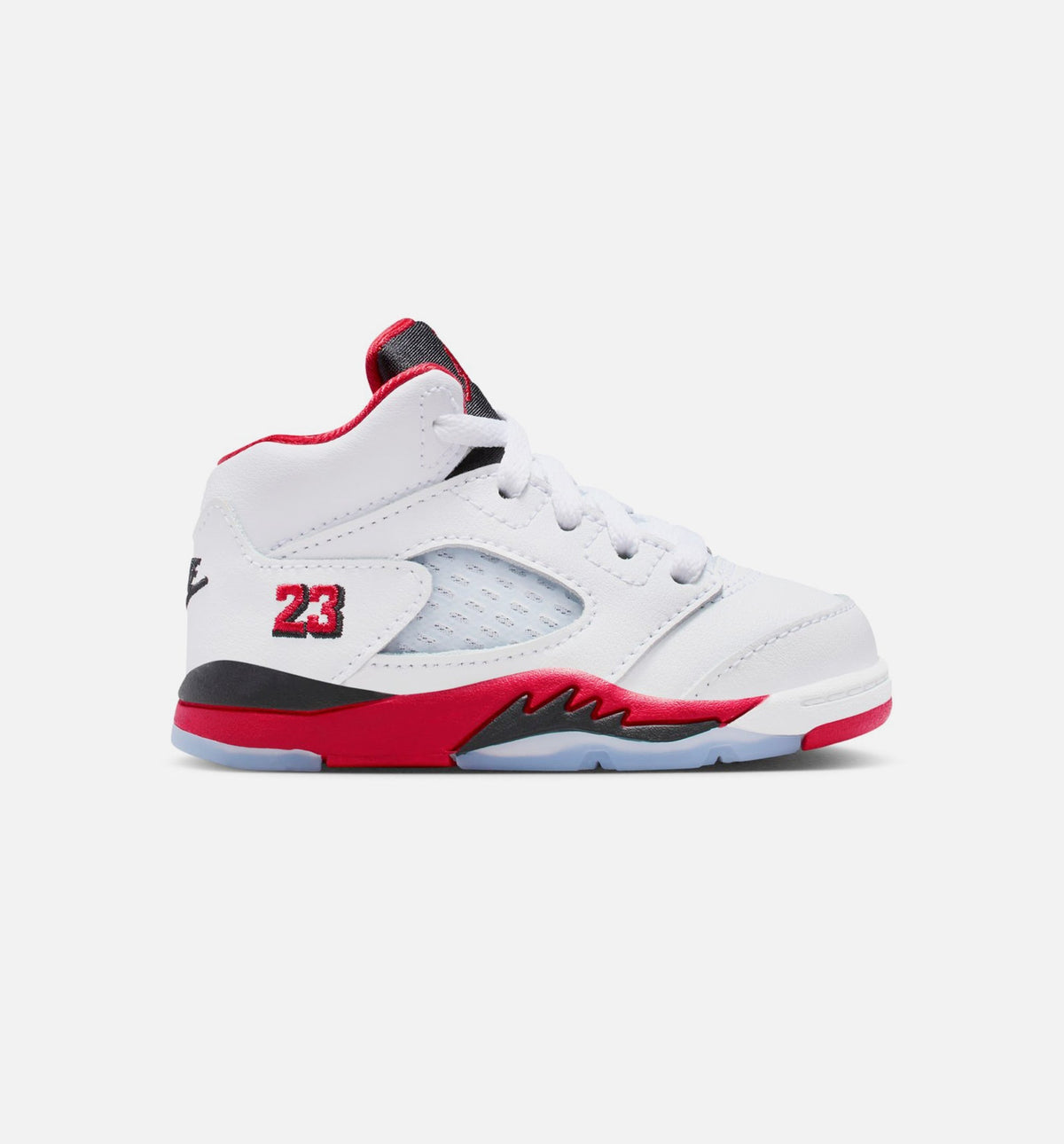 Air Jordan 5 Retro 'Fire Red' - Infant/Toddler Lifestyle Sneaker (Fire Red/White)