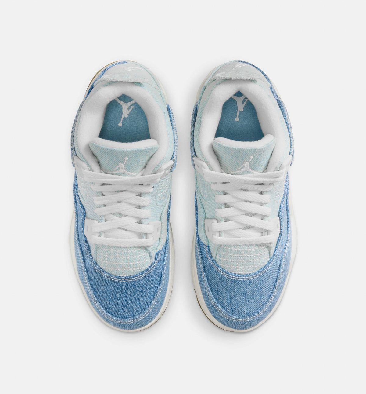 Air Jordan 4 Retro “Worn Blue” Preschool Lifestyle Shoes (PS)