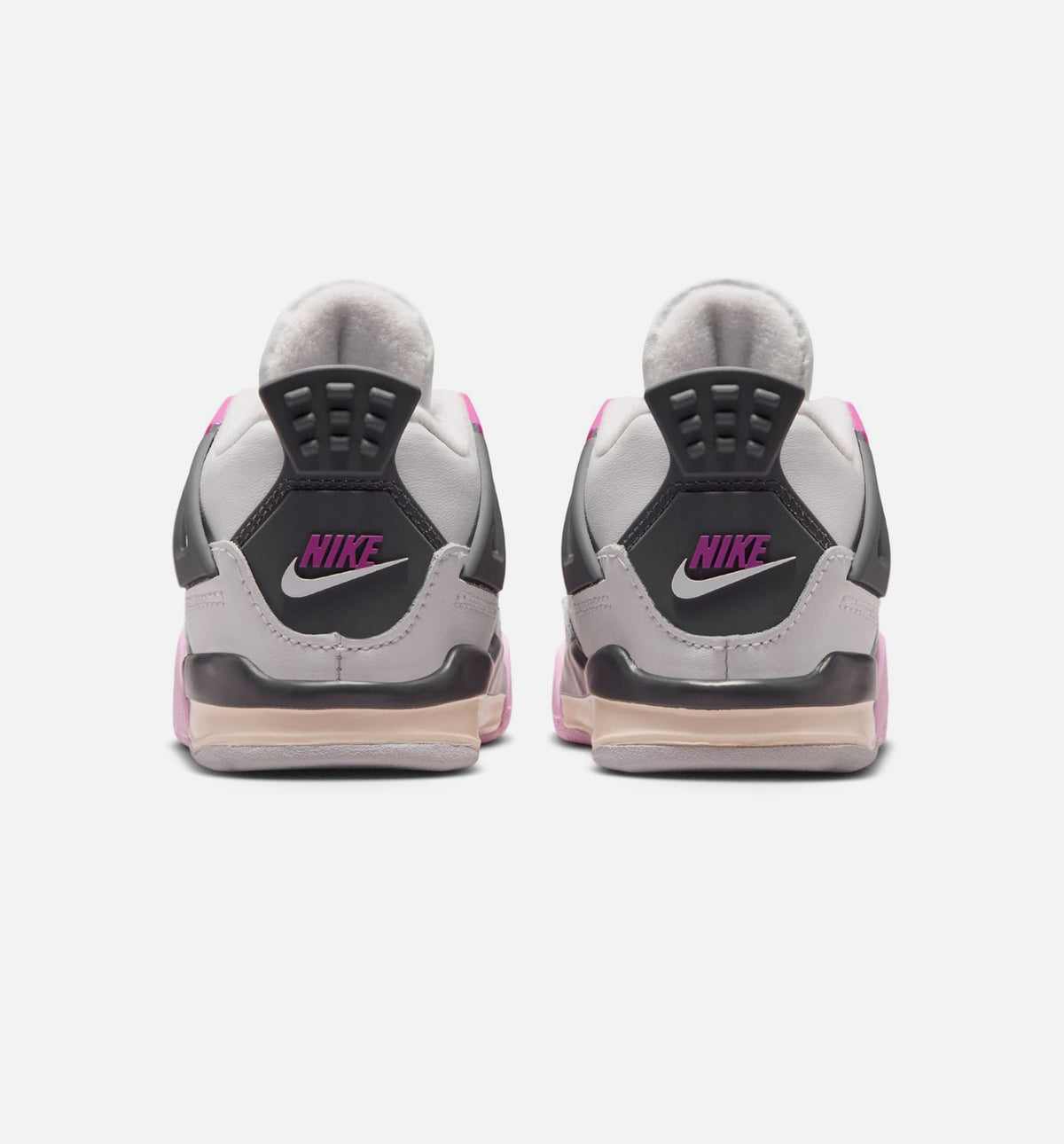 Air Jordan 4 Retro Comic | Infant/Toddler Lifestyle Shoe | Sail/Fierce Pink/Smoke Grey