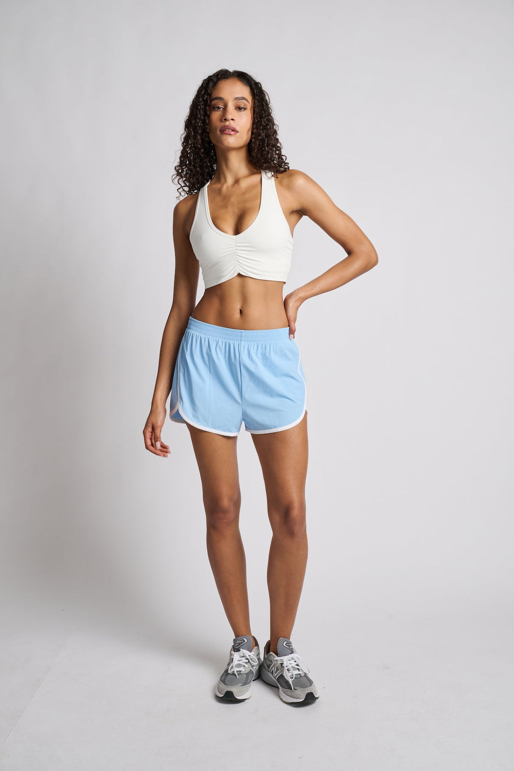 MEGAN WOVEN NYLON RUN SHORT
