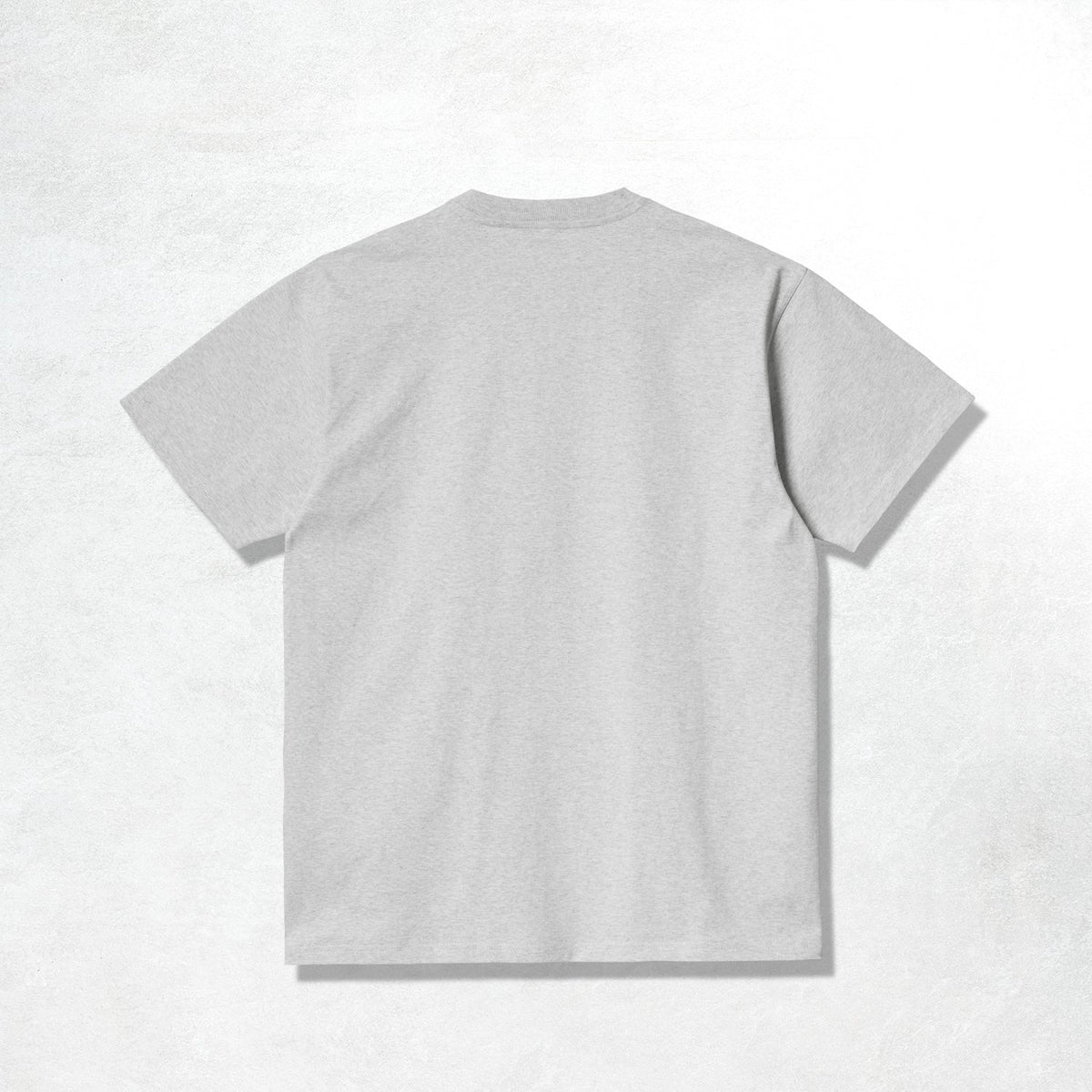 Carhartt WIP S/S American Script T-Shirt: Ash Heather