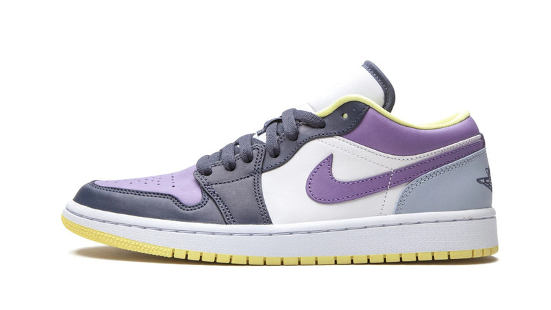 Air Jordan 1 Low SE Wmns 'Mismatched - Purple/Magenta'