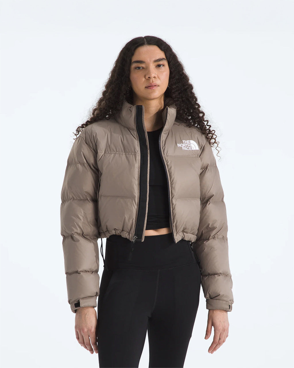 Mocha Brown Women’s Nuptse Short Jacket
