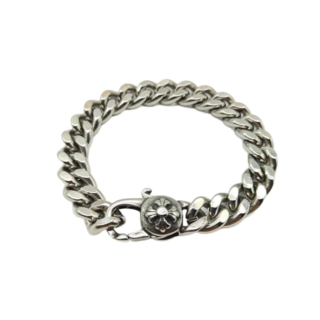 Chrome Hearts cross flower decorative clasp bracelet