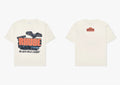 **Rhude Black Hills Derby Eagle Graphic Dual‑Sided Oversized T‑Shirt Off‑White