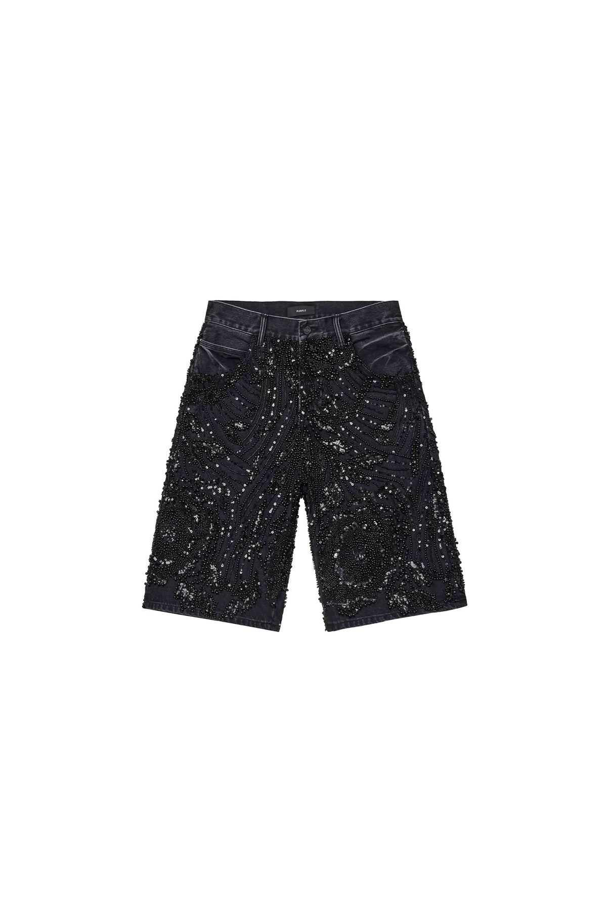 P070 Mesh Embellishment Short