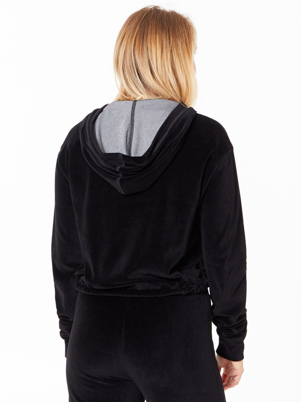 VELOUR TRY-OUT HOODIE BLACK