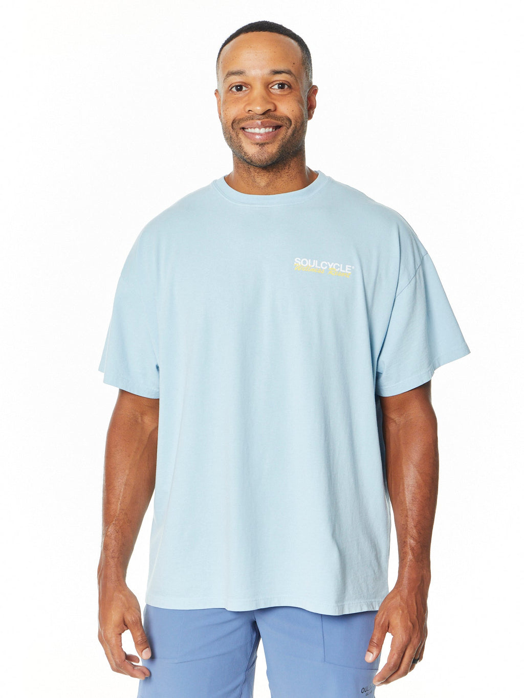 WELLNESS RUBY TEE LIGHT BLUE