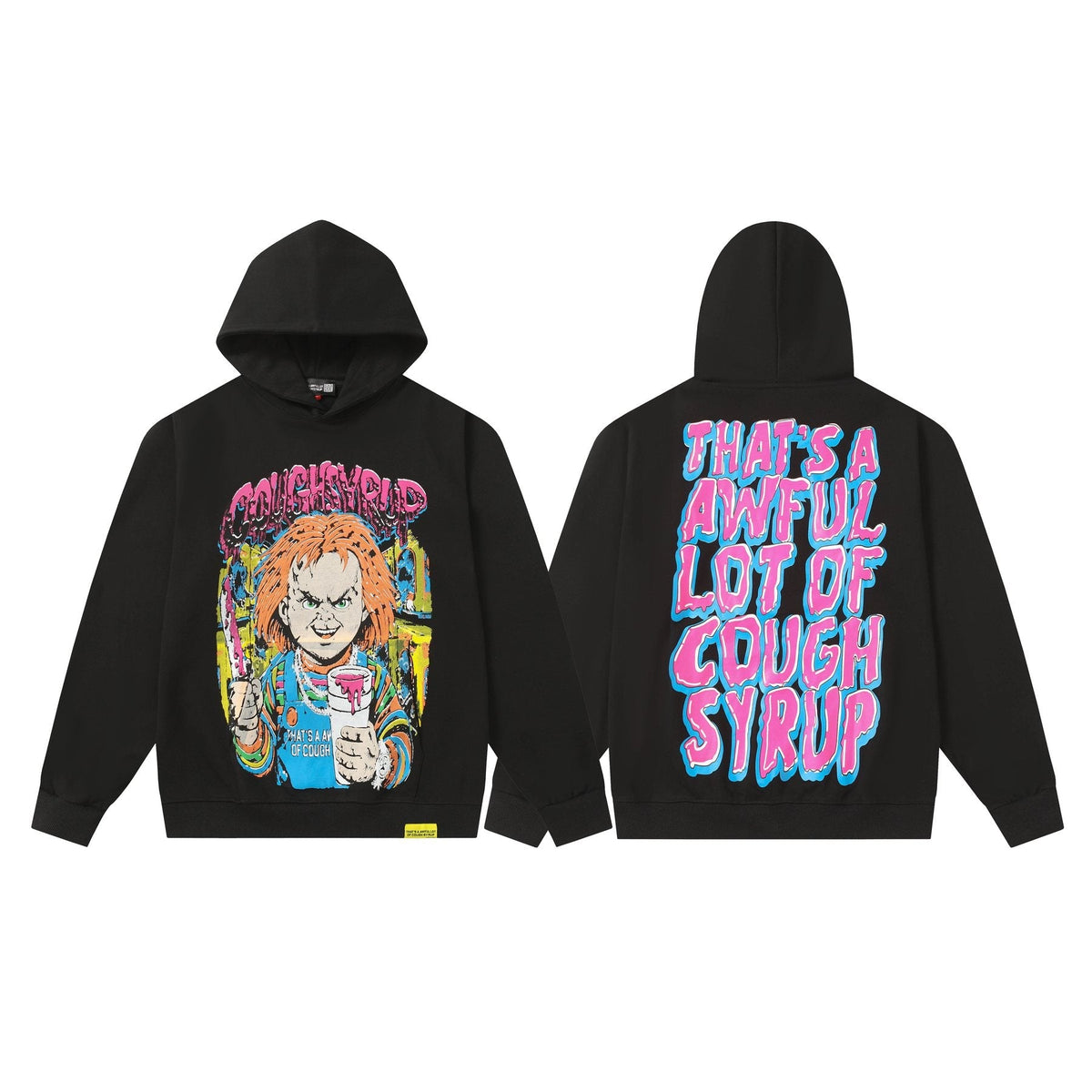 THAT'S A AWFUL LOT OF COUGH SYRUP Star Graphic Hoodie