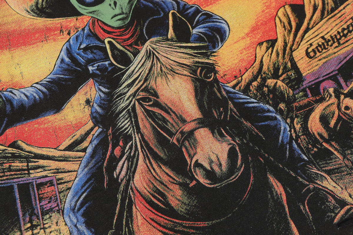 Godspeed Alien Cowboy Graphic T-Shirt