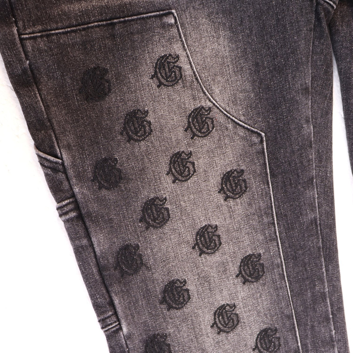 Godspeed Cargo Pocket Graphic Jeans