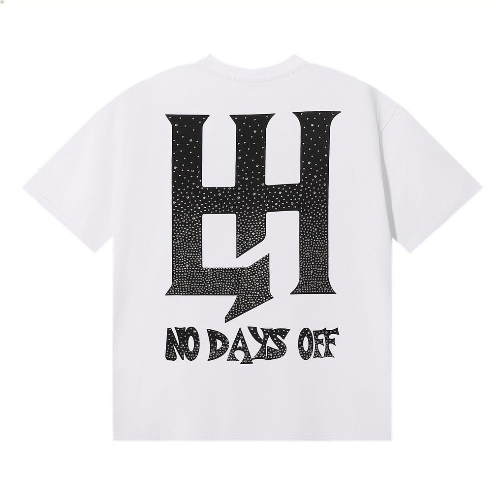Life Hustlere Praying Angel Rhinestone Graphic T-Shirt