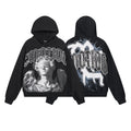 MIXED EMOTION Blind Angel Graphic Hoodie