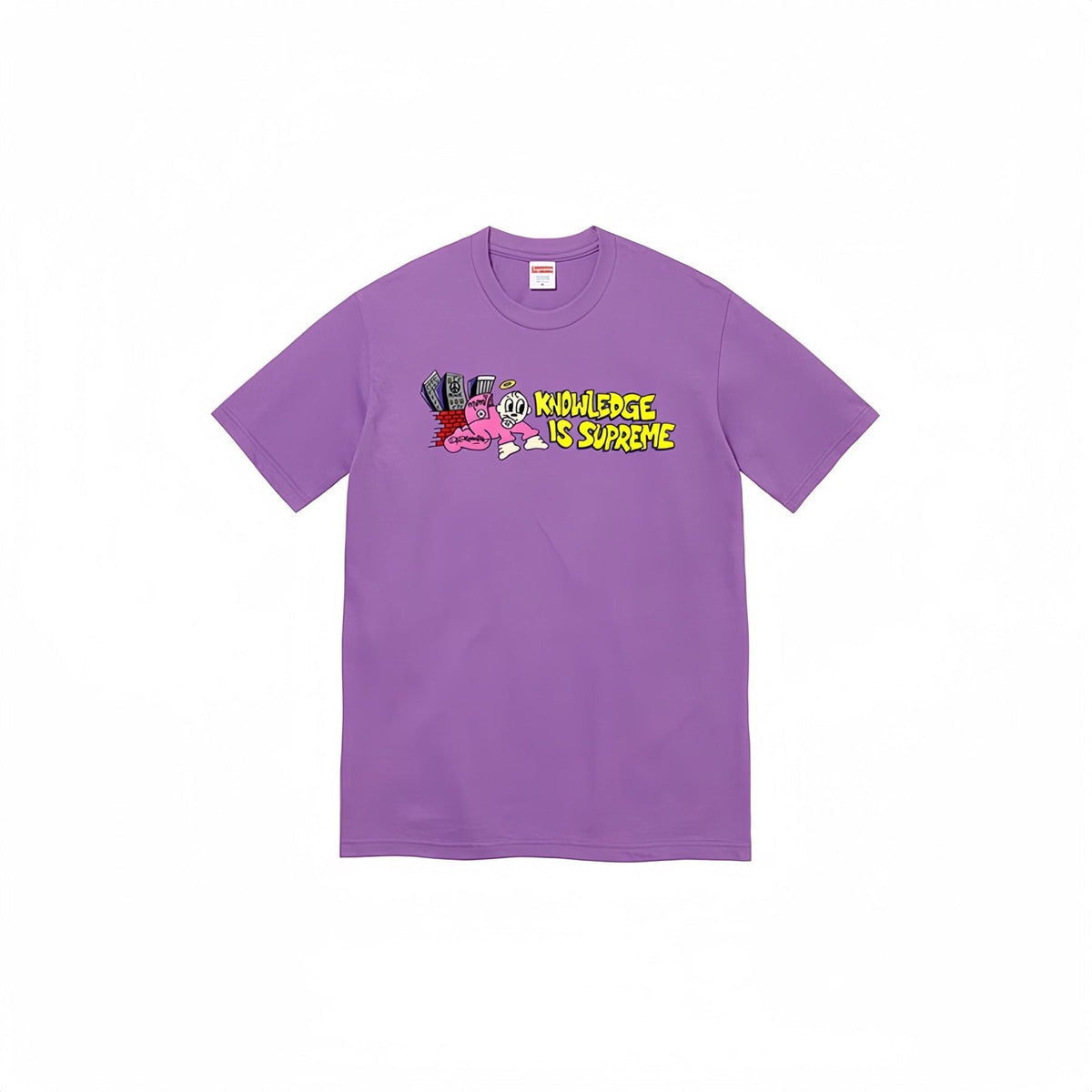 Supreme Knowledge Cartoon Graphic T-Shirt