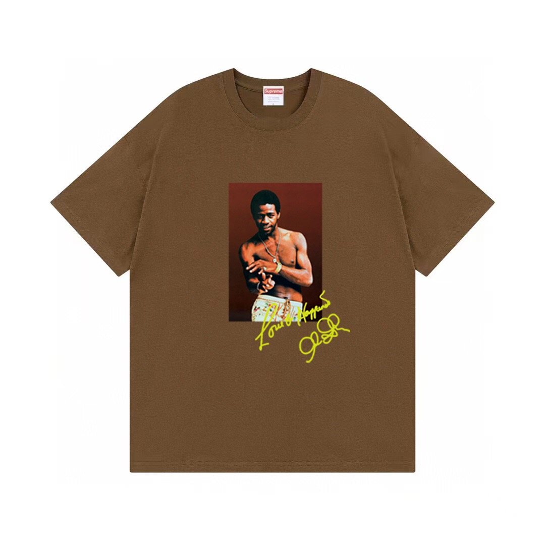 Supreme Al Green Portrait Graphic Short-Sleeve T-Shirt