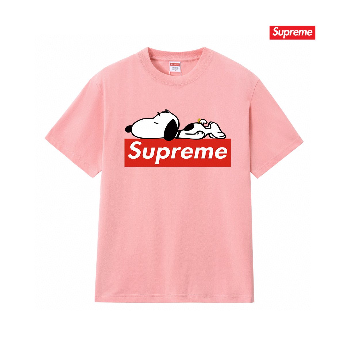 Supreme Snoopy Graphic Short-Sleeve T-Shirt