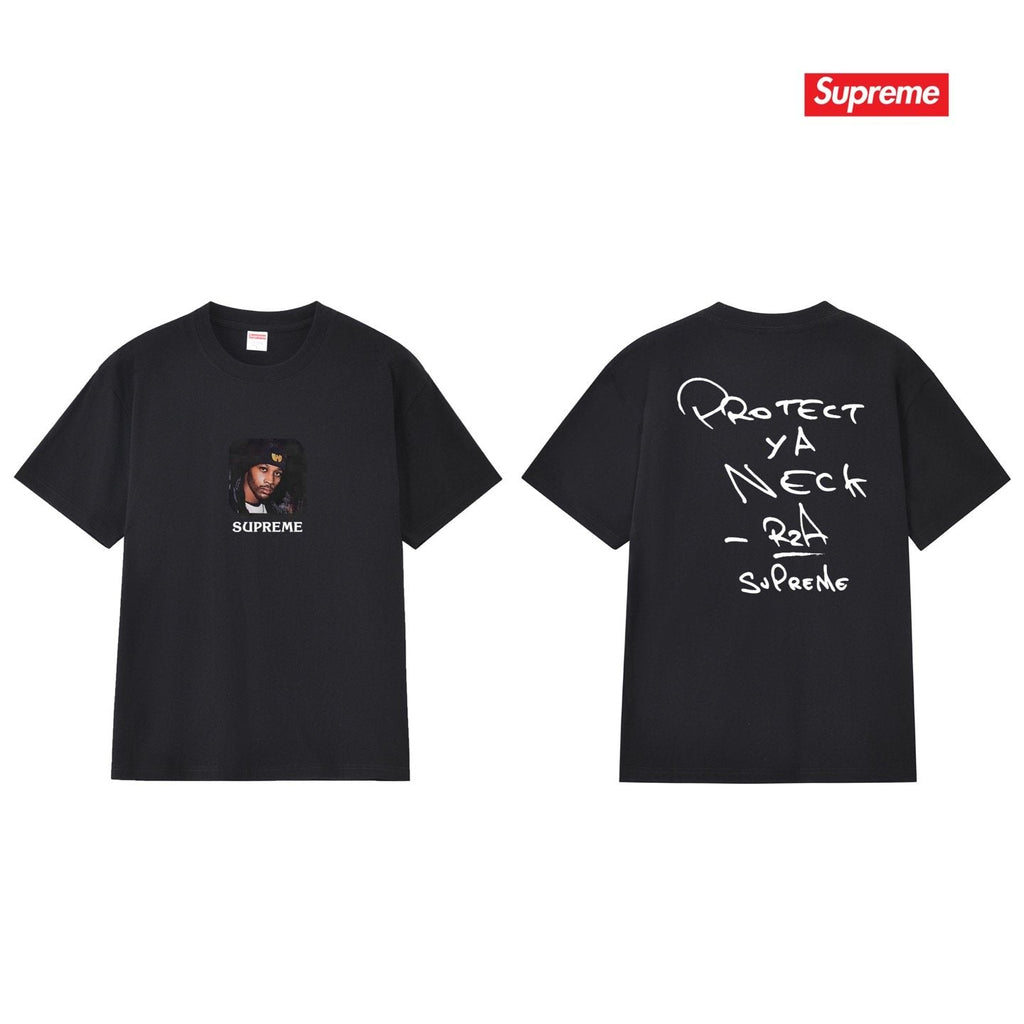 Supreme Protect Ya Neck RZA Portrait Graphic T-Shirt