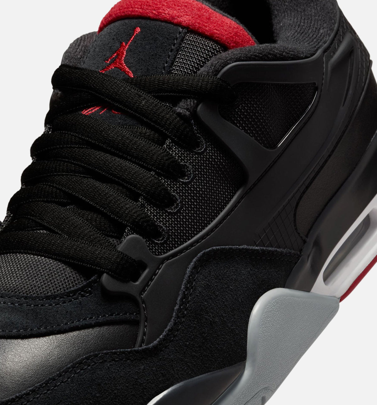 Air Jordan 4 RM | Men's Lifestyle Shoe | Black/Wolf Grey/White/University Red