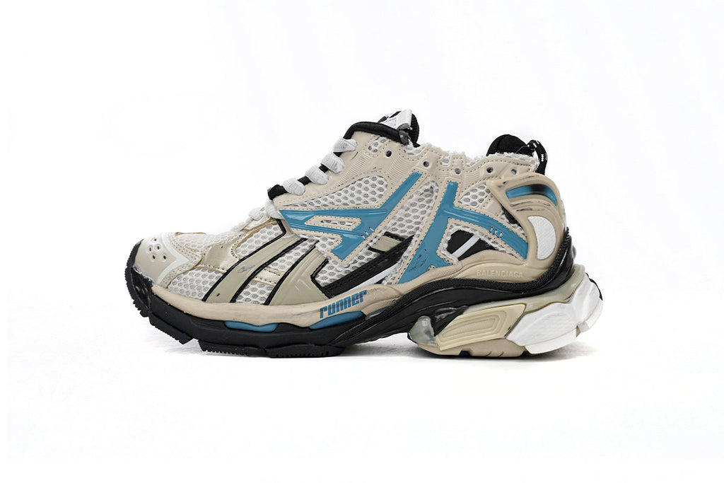 Balenciaga Runner Beige Grey Blue 677402 W5RH6 0312